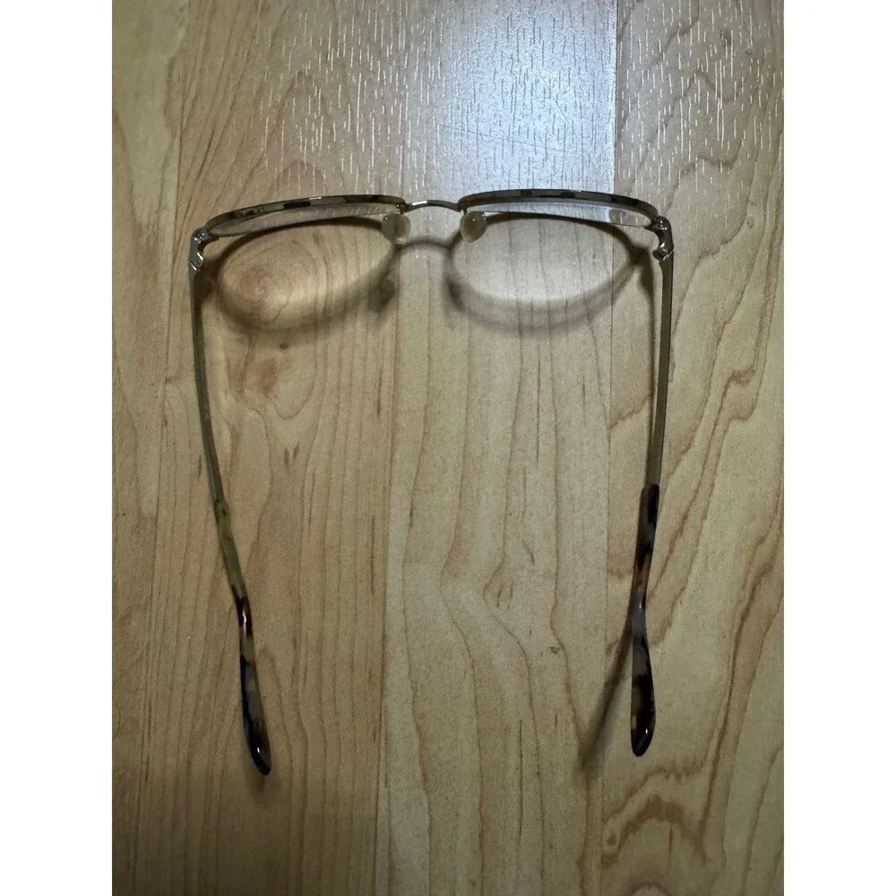 TORY BURCH Brown Gold Havana Eyeglass Frames TY 1071 3316